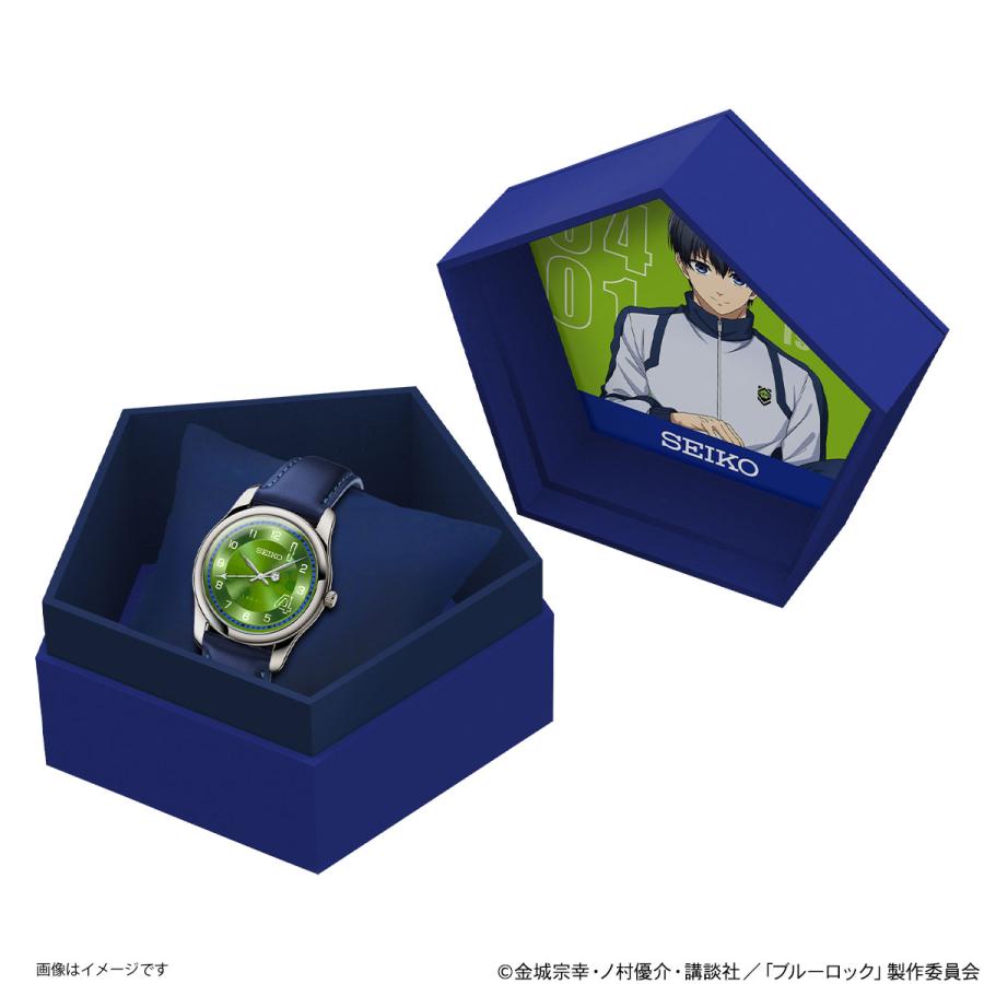 ブルーロック×セイコー コラボウオッチ  SEIKO 腕時計 潔 世一  凪 誠士郎  糸師 凛 プレミコの画像