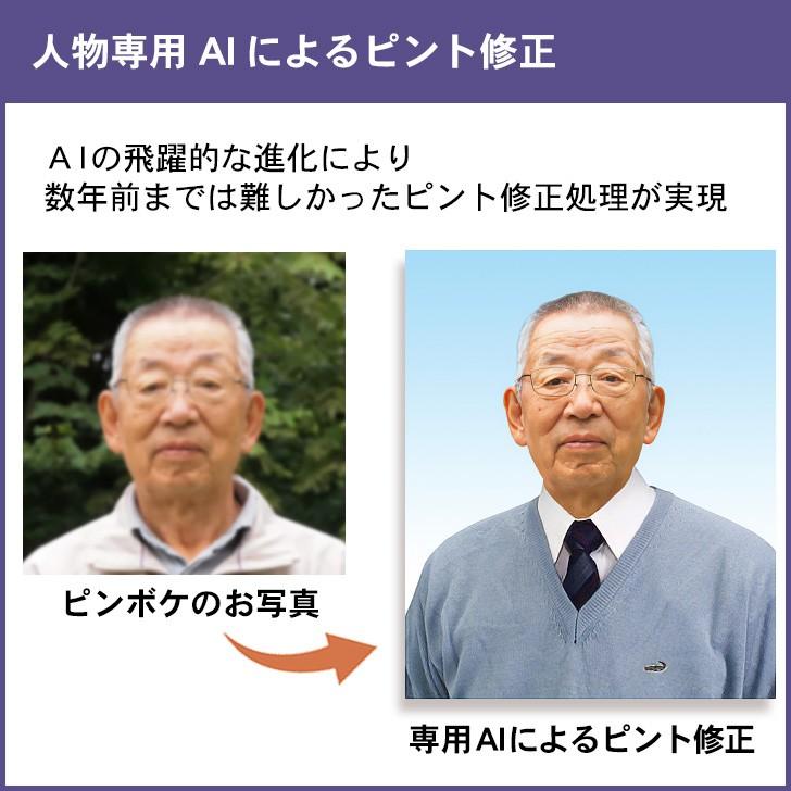 遺影写真 遺影 作成 額縁つき 額つき 四切 L サイズ セット 葬儀 法事