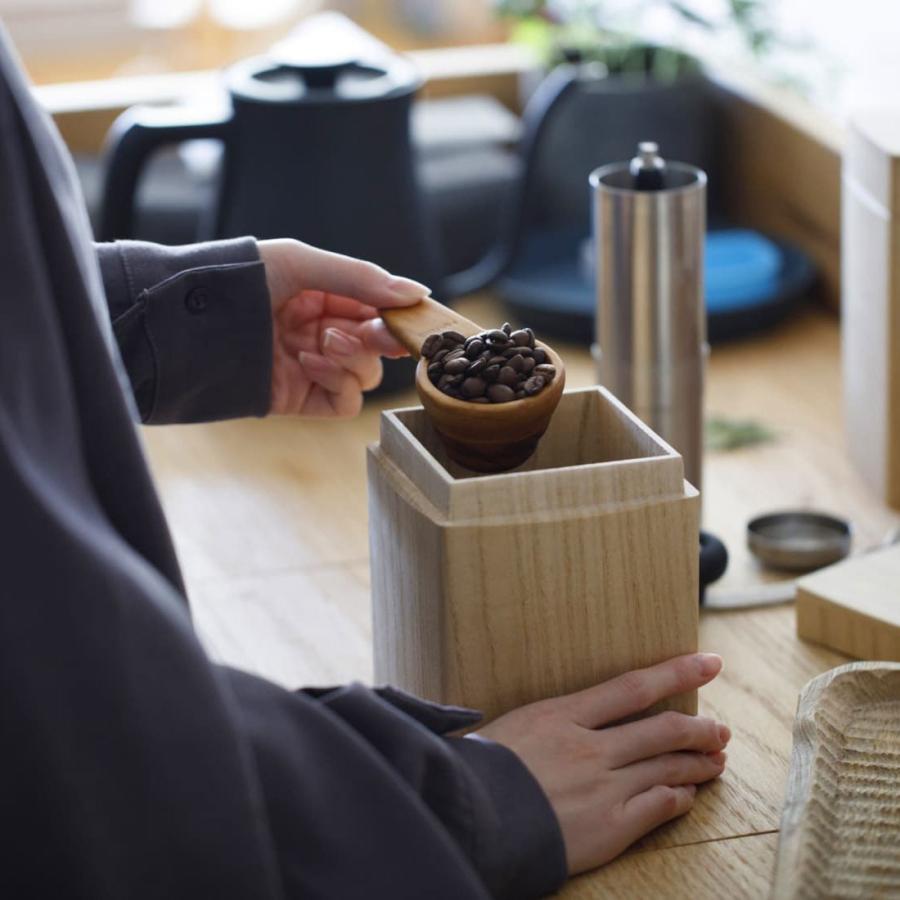 コーヒー豆 保存容器 おしゃれ 200g コーヒーストッカー COFFEE