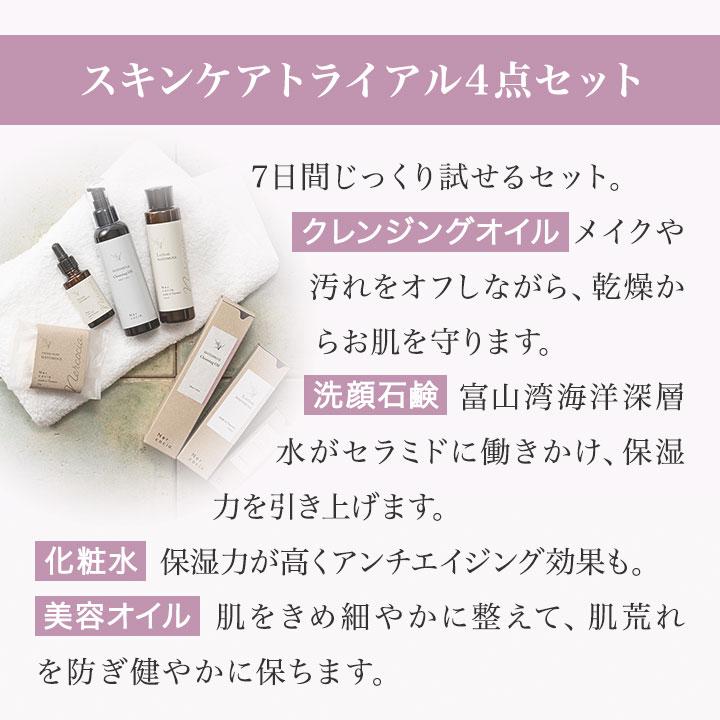 トライアル ハトムギスキンケアトライアル4点セット ネルコッチャ