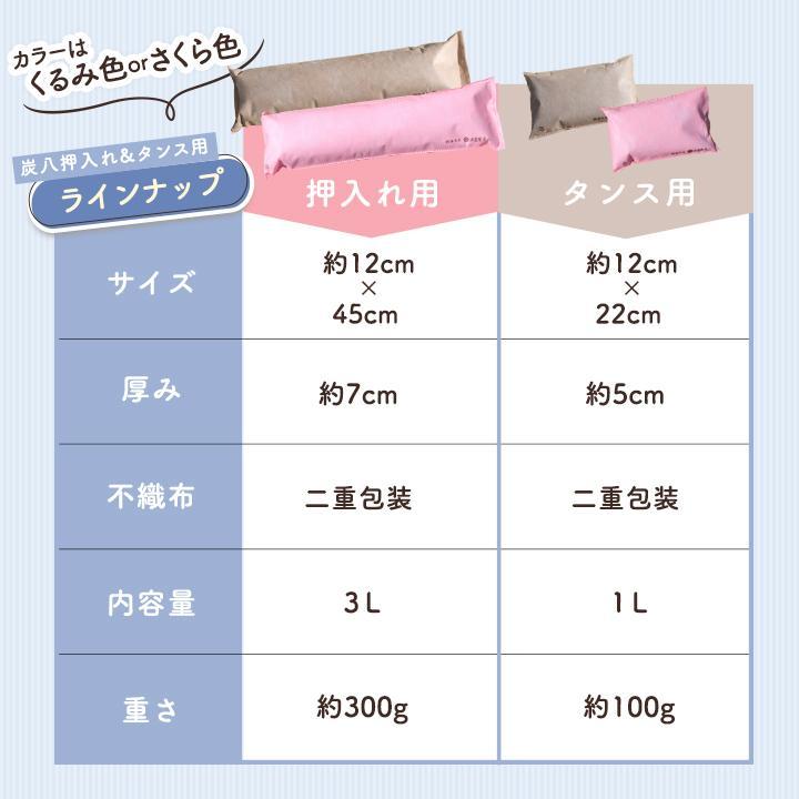 炭八　押入れ用　3L 17本入 出雲屋炭八 炭八 3L 5袋セット 押入れ 押入 正規認定販売代理店