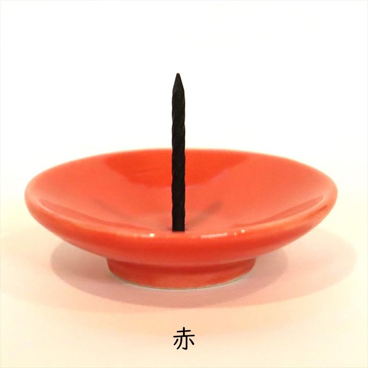 高澤ろうそく ろうそく立て 燭台 九谷焼ろうそく立て 1個 皿型 九谷焼