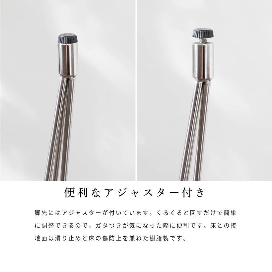 【直営店セール】ダイニングテーブル 丸 (脚：ステンレス) 4人掛け 北欧  100cm ラウンドテーブル 北欧ヴィンテージ  木製 オーク コンパクト カフェテーブル人気モデル