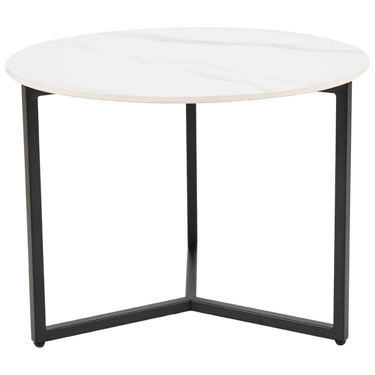 シギヤマ家具工業 ローテーブル セラミック天板 幅60cm 丸型 北欧 円形