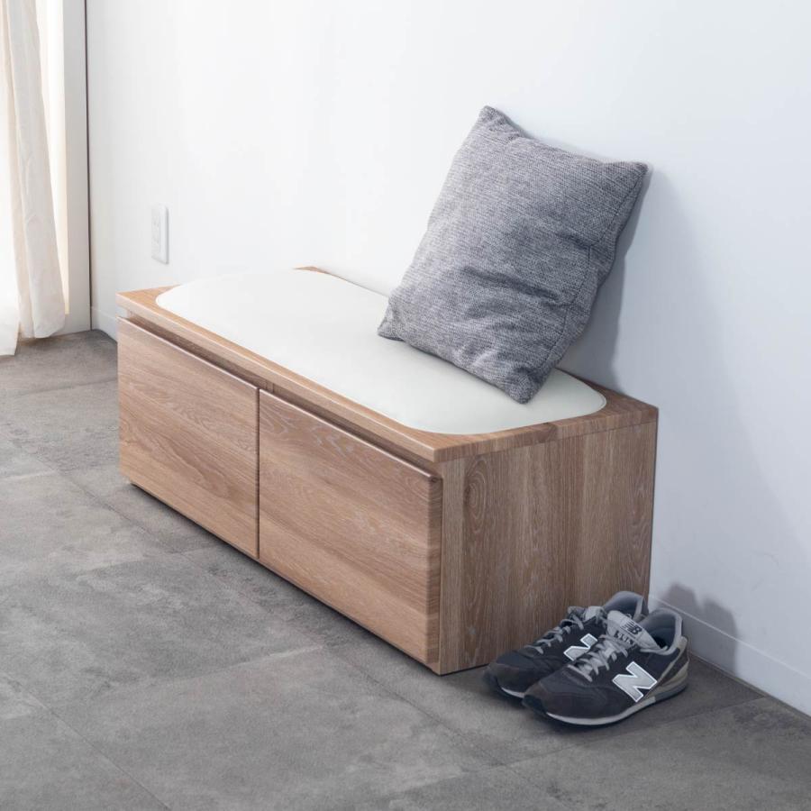 tac INTERIOR（タックインテリア） ベンチ 収納 ローチェスト タンス