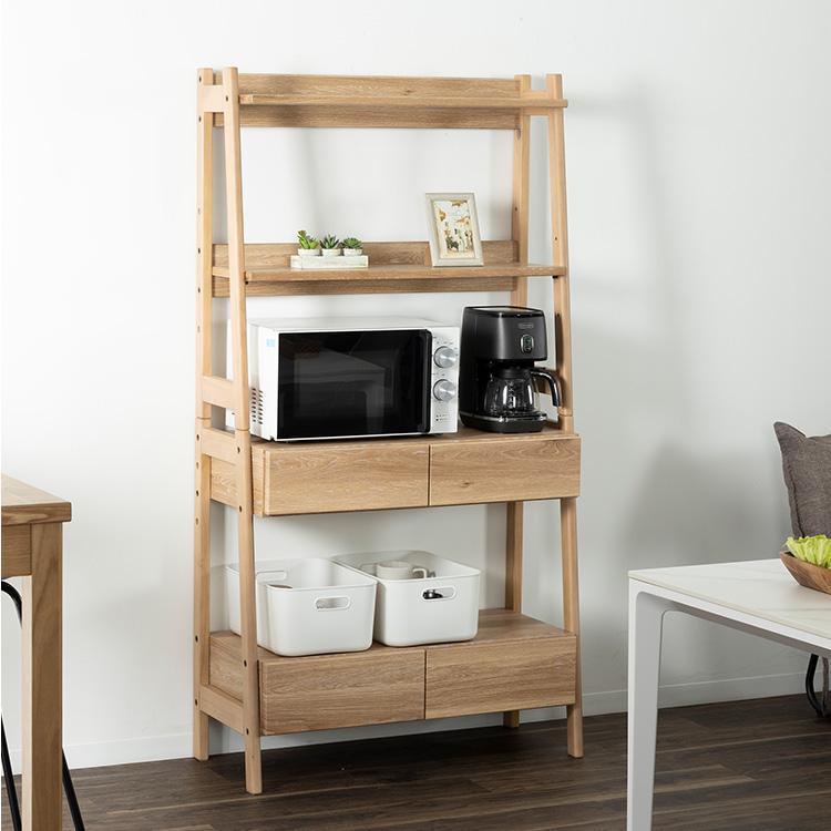 シギヤマ家具工業 オープンシェルフ 幅85cm 棚 おしゃれ Japandi