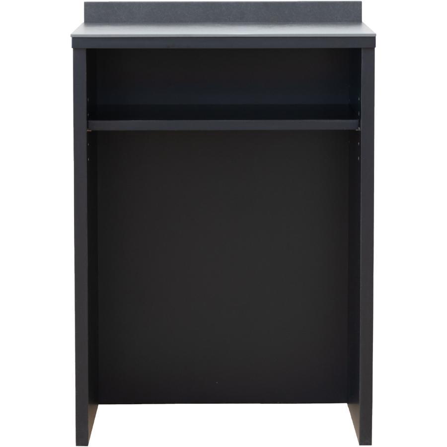 【幅60㎝】ごみ箱上ラック キッチンカウンター レンジ台 【ダークブラウン】 楽天市場】キッチンカウンター 間仕切り テーブル 60 ゴミ箱上