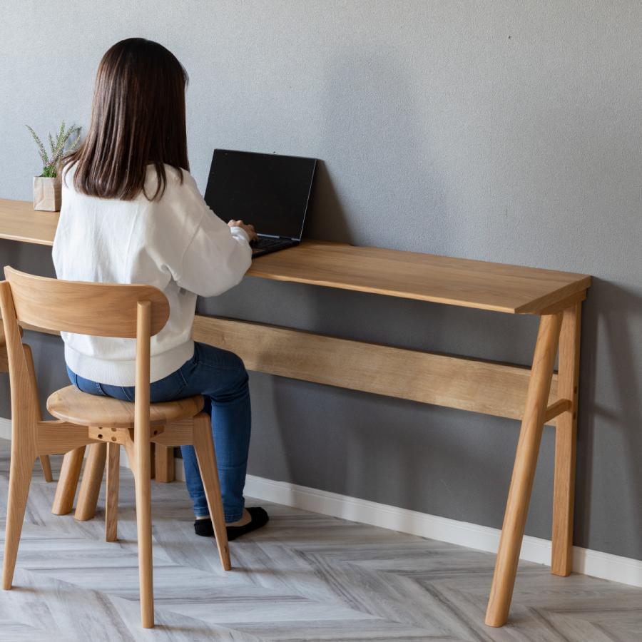 シギヤマ家具工業 ダイニングテーブル ハーフ 幅80cm カウンター
