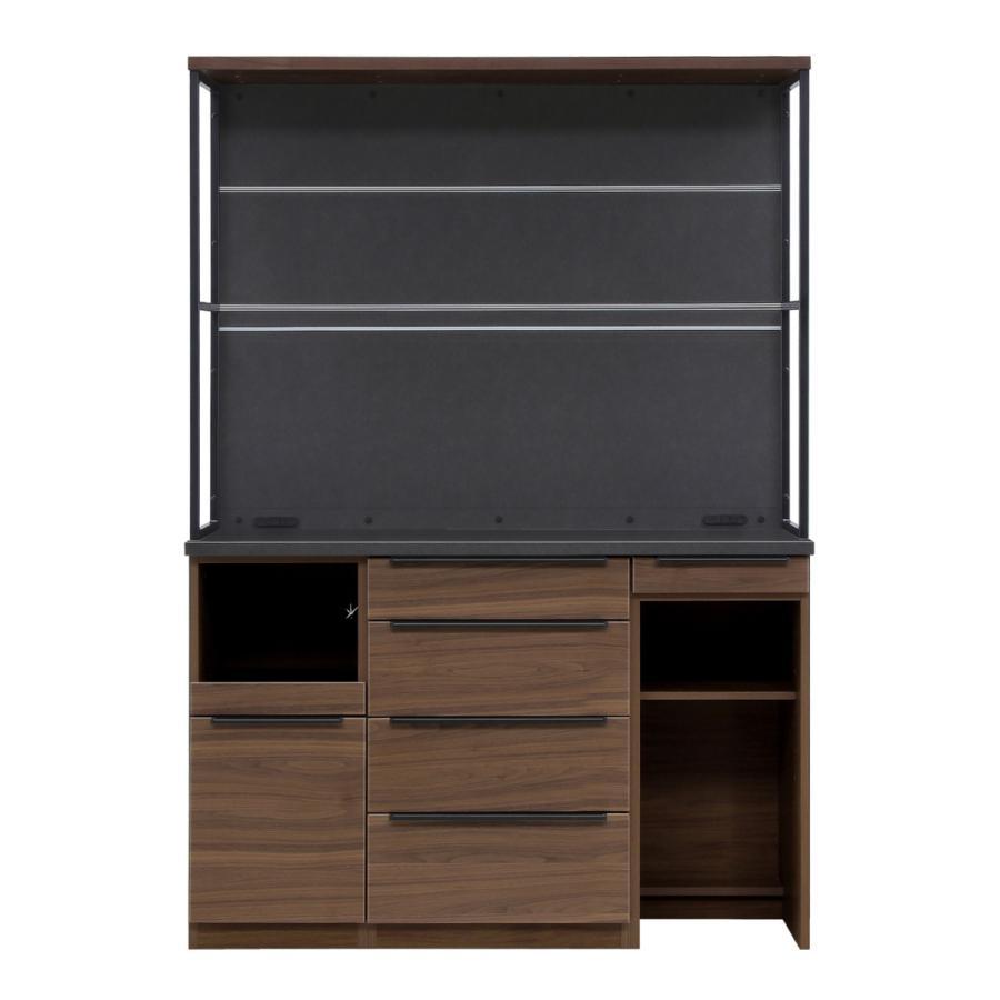 シギヤマ家具工業 キッチンボード レンジ台 食器棚 収納 幅140cm 奥行