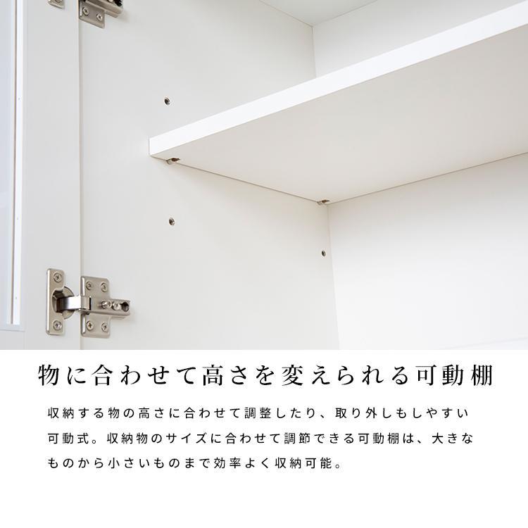 キッチンカウンター  ダストボックス 収納 木製 幅180cm 奥行48cm 高さ92cm 引き出し スライドカウンター ブラウン シンプル モダン キッチン レンジボードの画像