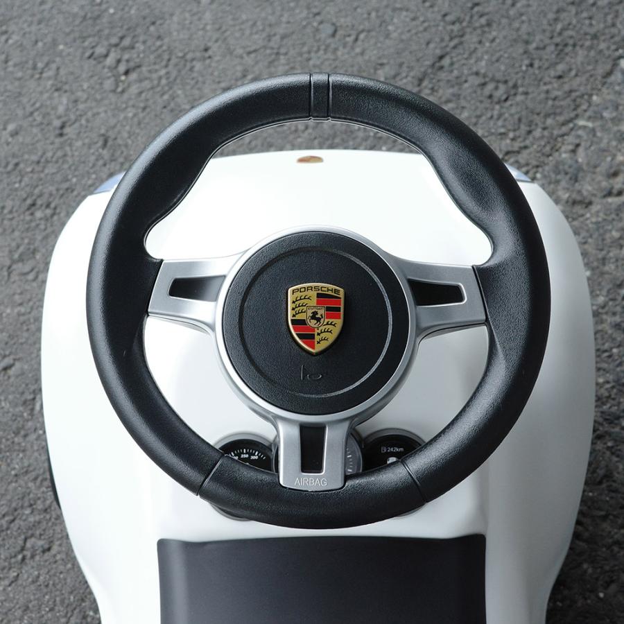 正規ライセンス】乗用玩具 ポルシェ Porsche 911 Turbo S 足蹴り 子供
