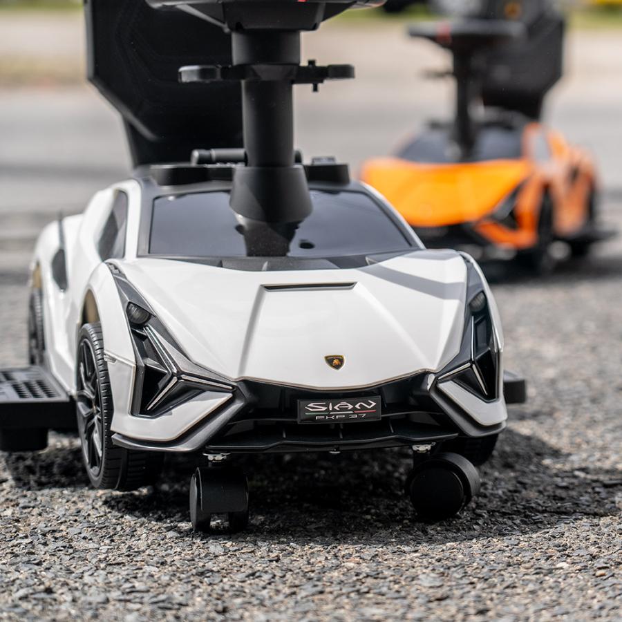 正規ライセンス】乗用玩具 ランボルギーニ Sian 足蹴り 1歳 2歳 3歳 4