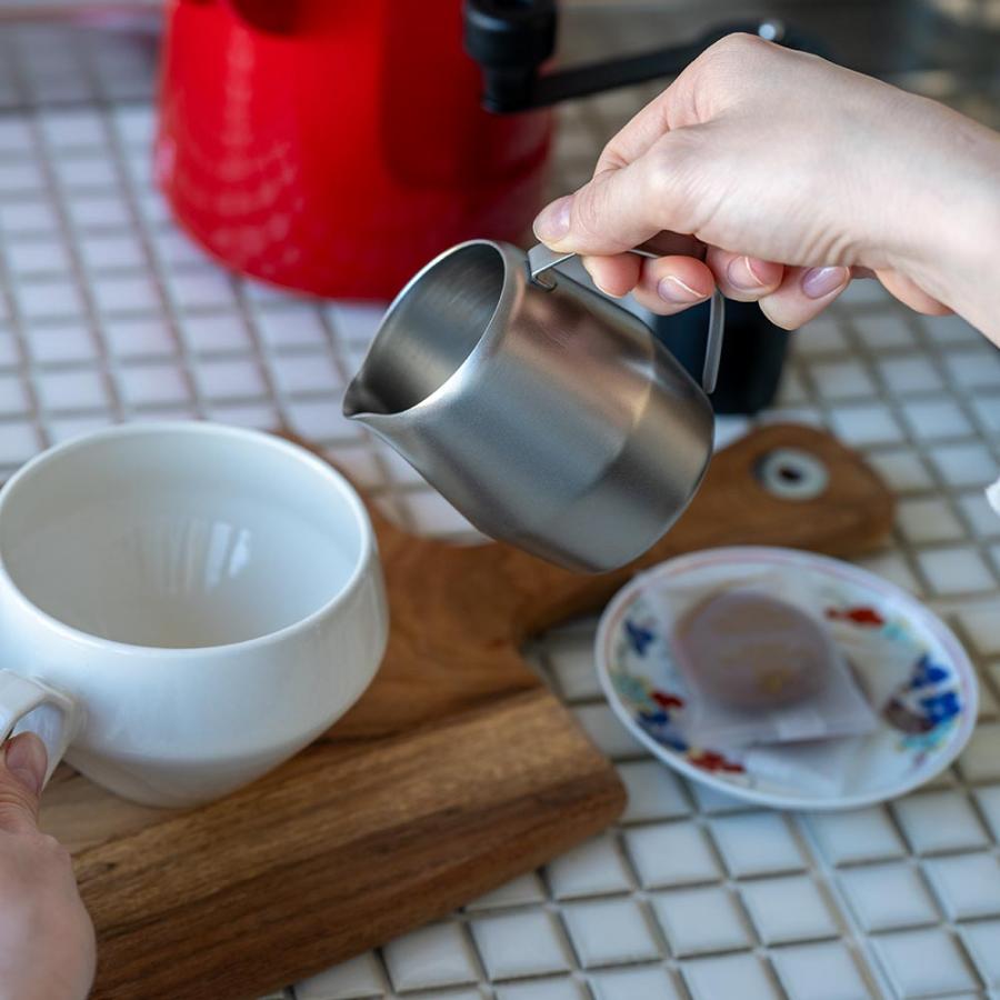 仔犬印（KOINU） クリームポット 3人用 マットフィニッシュ 喫茶用品