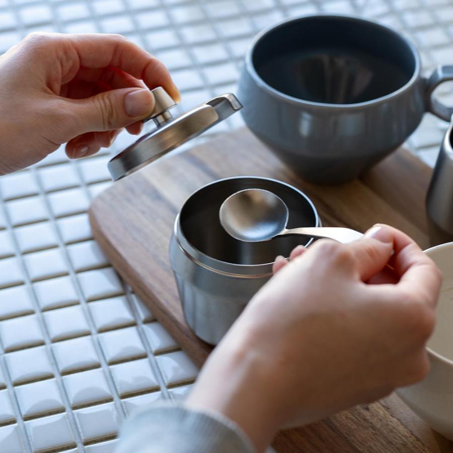 仔犬印（KOINU） シュガーポット マットフィニッシュ 喫茶用品 燕三条