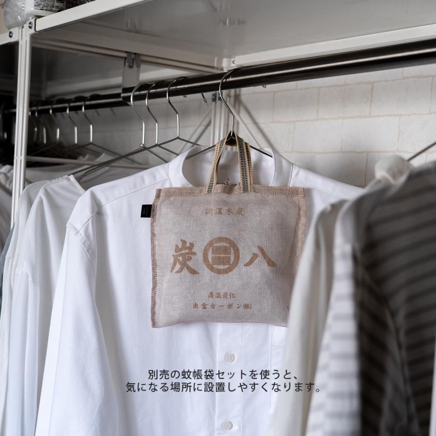 出雲屋炭八 炭八スマート小袋 10個セット 400ml 湿気 消臭 結露
