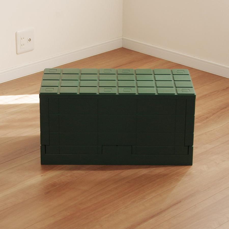 イワタニ 折りたたみ コンテナボックス I'mDグリッドコンテナ 日本製