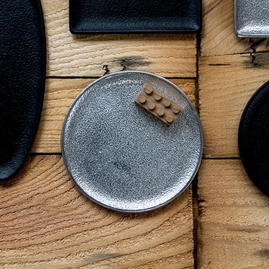 自由に選べる日本製のアルミトレー Lサイズ 香皿 お香立て 小物置き