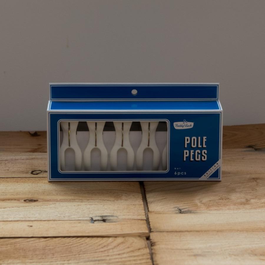 ポールピンチ6P FL115 フレディレック ピンチ 洗濯バサミ 家事