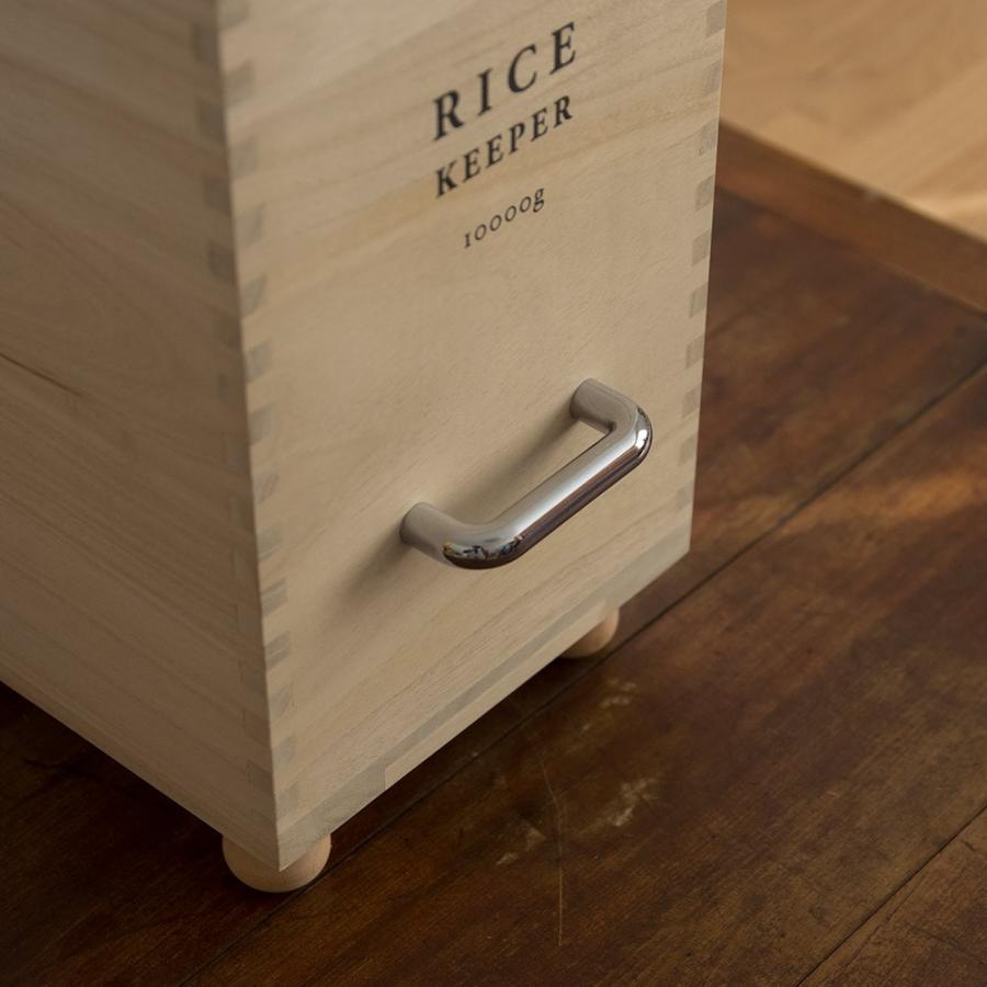 米びつ おしゃれ 桐 木製 10kg : イエノLabo. - 通販 - Yahoo!ショッピング