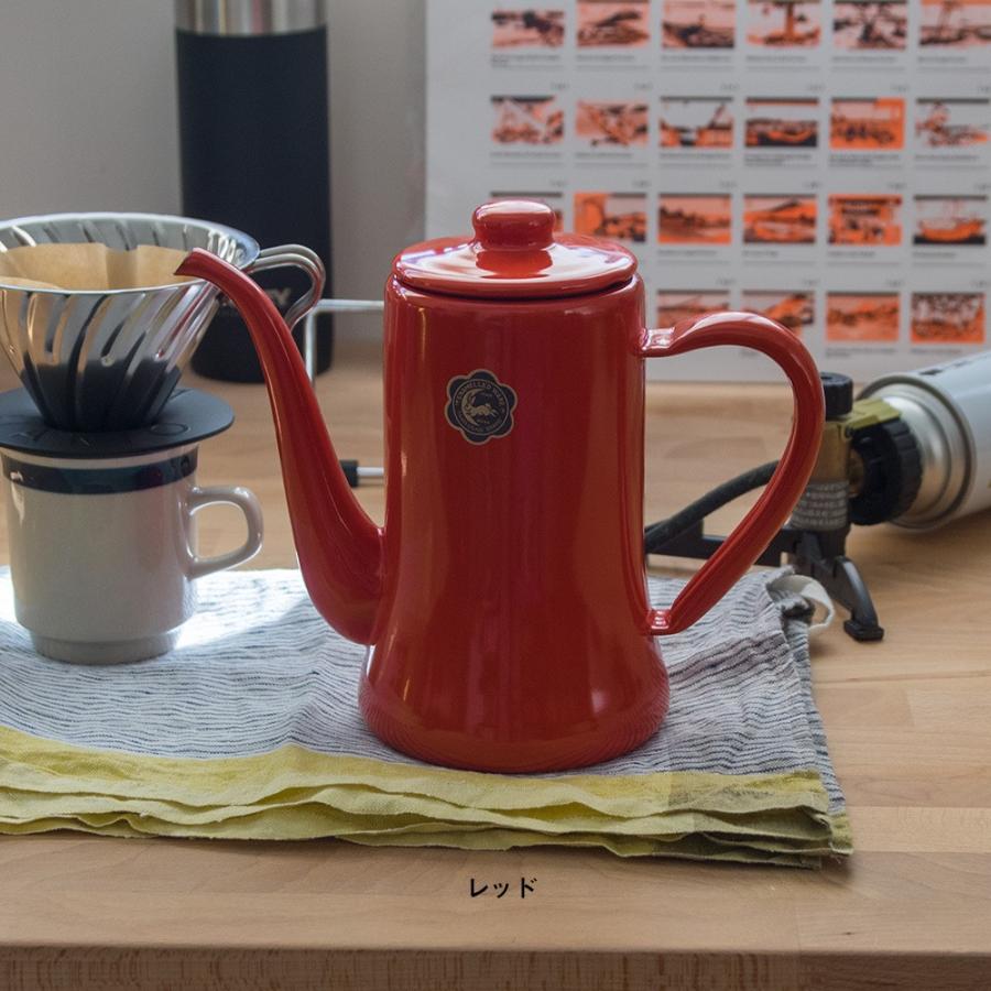 月兎印 スリムポット 1.2L 野田琺瑯 コーヒー ドリップ : イエノLabo