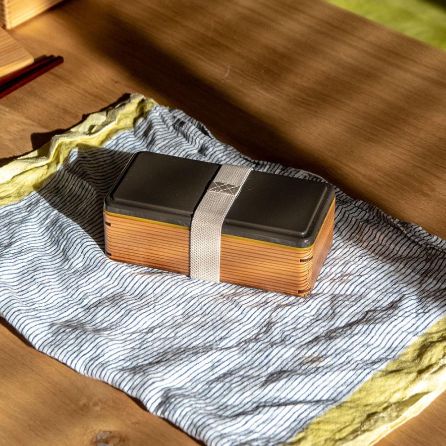 未使用 ランチボックス 曲げわっぱ 保冷 GELCOOL mWood 未使用 ランチ
