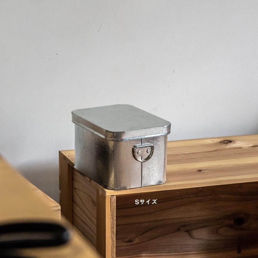 松野屋 トタン 米びつ 15kg 収納 ボックス 収納家具 : イエノLabo