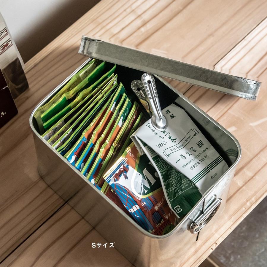 松野屋 トタン 米びつ 7kg 収納 ボックス 収納家具 : イエノLabo