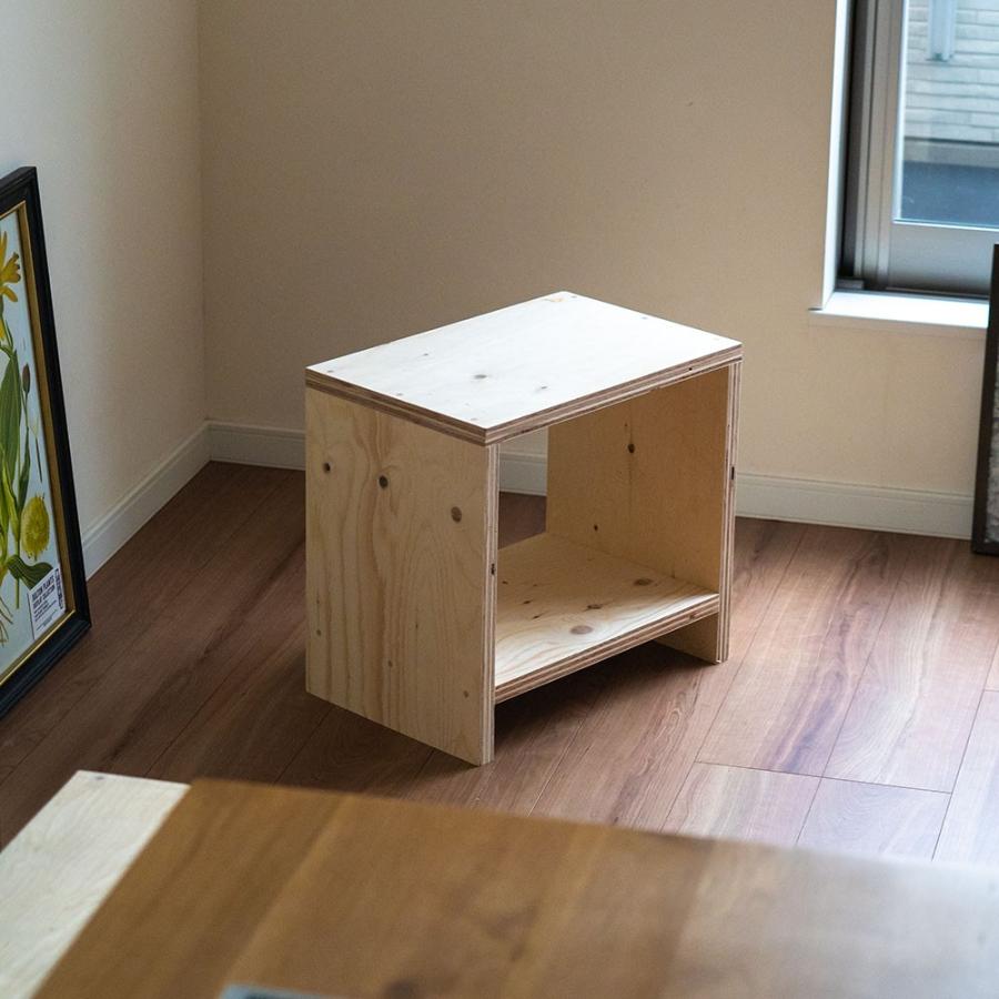 スツール stool 図工室のイス450 ベンチ 木製 収納 椅子
