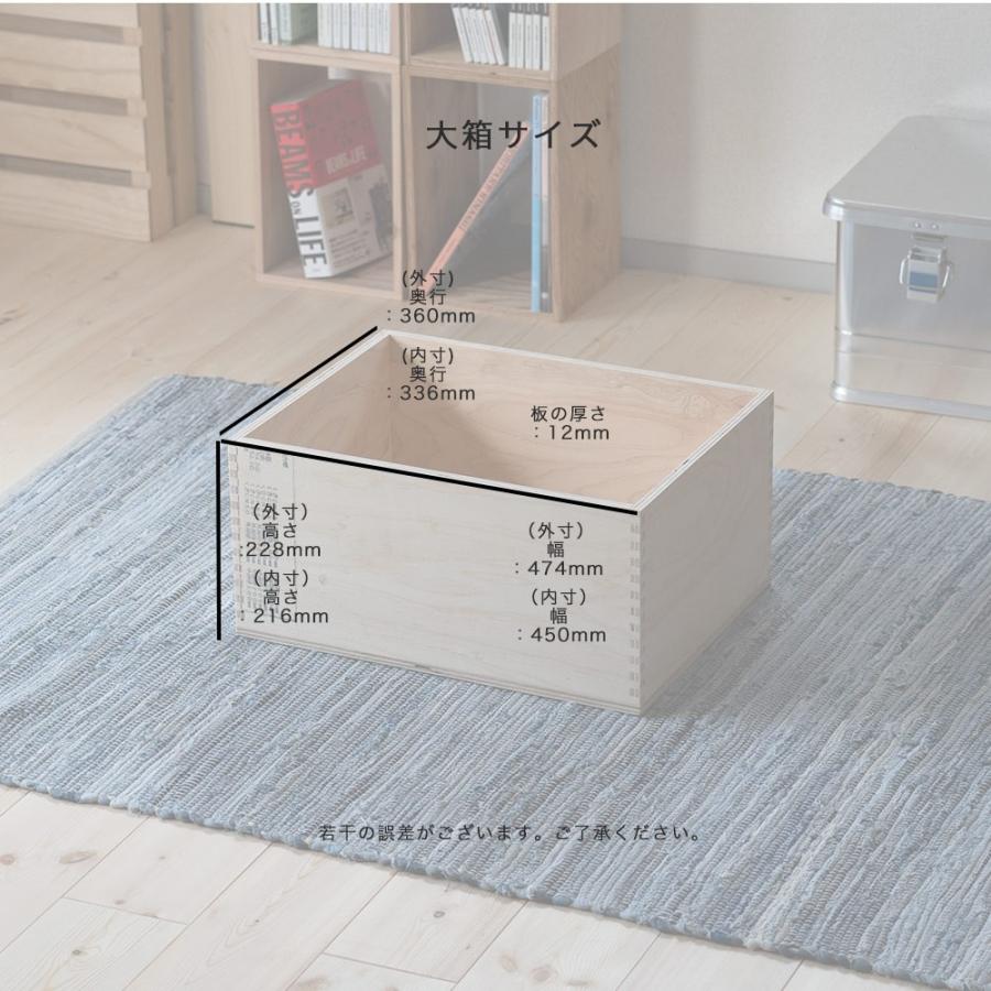 収納ボックスセット シェルフボックス2 あられ組み 木箱 マガジン