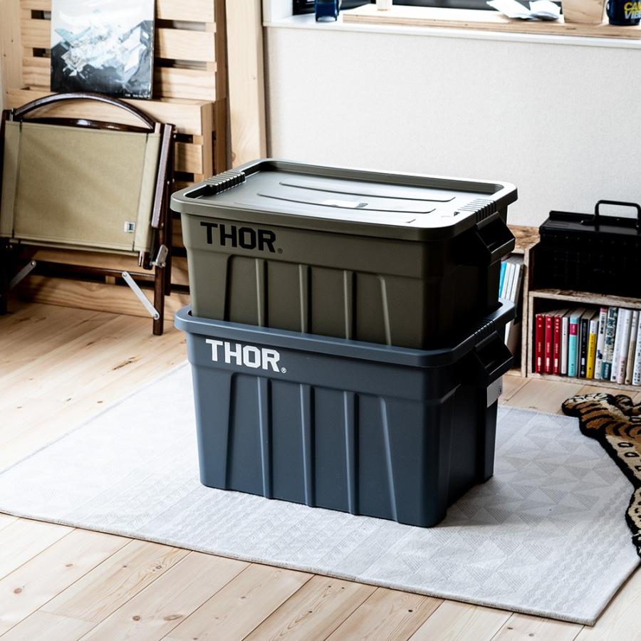 Thor Large Totes With Lid 75L コンテナ 収納ボックス｜ienolabo｜11