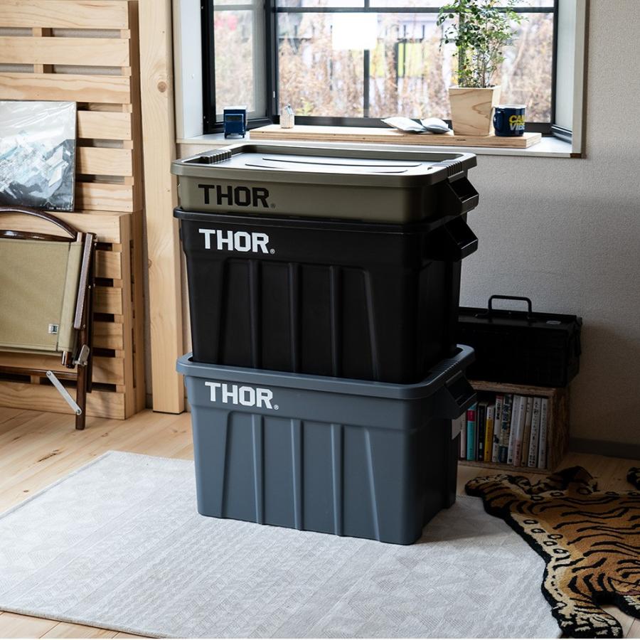 Thor Large Totes With Lid 75L コンテナ 収納ボックス｜ienolabo｜13