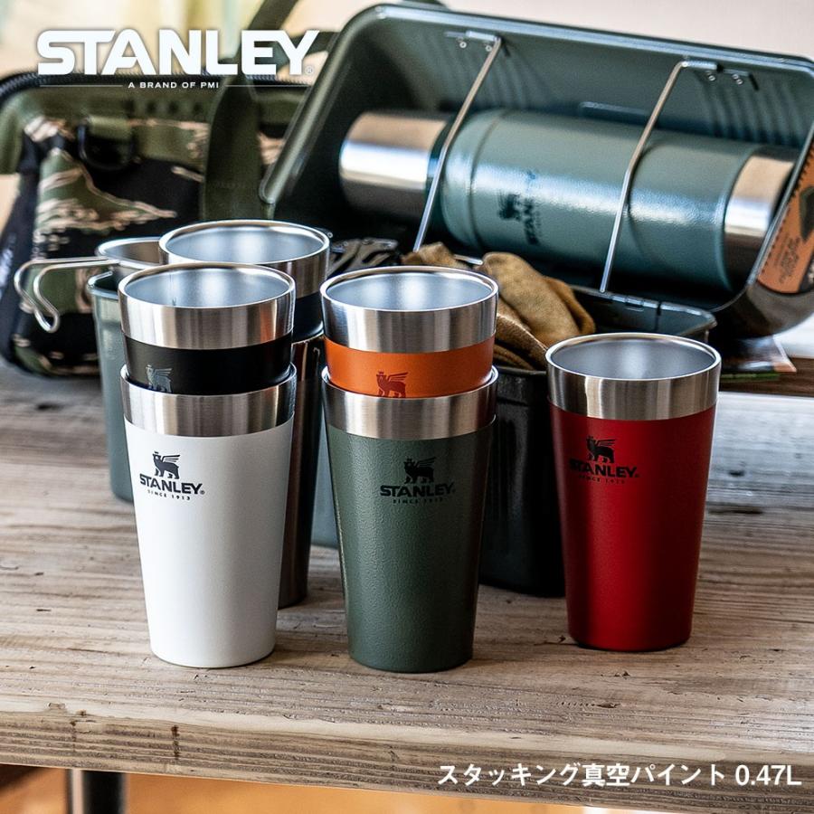 STANLEY スタンレー スタッキング真空パイント 0.47L ベアロゴ STANLEY スタンレー スタッキング真空パイント 0.47L ベアロゴ