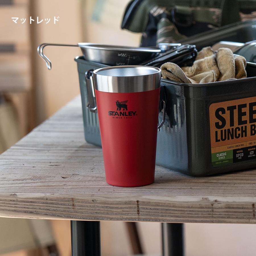 STANLEY スタンレー スタッキング真空パイント 0.47L ベアロゴ STANLEY スタンレー スタッキング真空パイント 0.47L ベアロゴ
