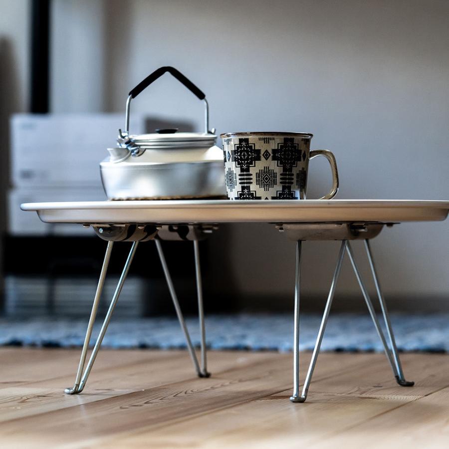 松野屋 アルマイトちゃぶ台 ローテーブル : イエノLabo. - 通販