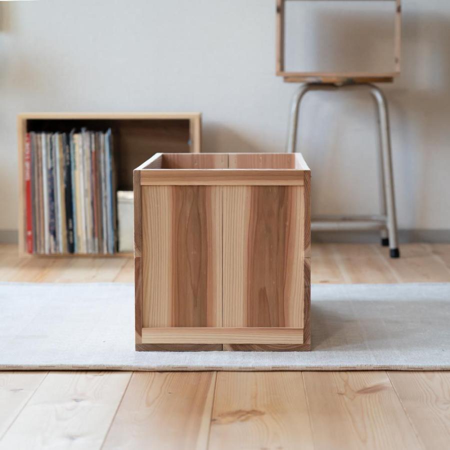 国産りんご箱 上小節 杉 630×300×310 木箱 収納ボックス : イエノLabo