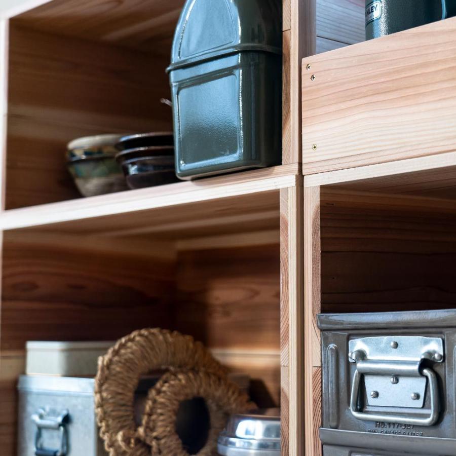 国産りんご箱 上小節 杉 630×300×310 木箱 収納ボックス : イエノLabo