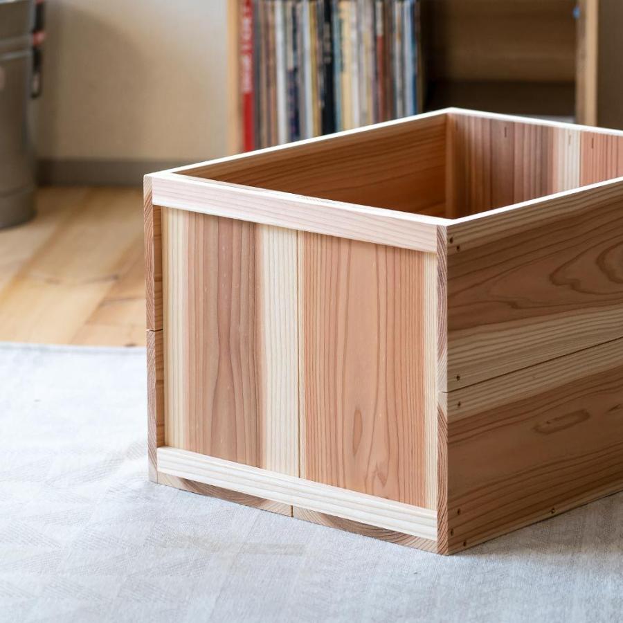 国産りんご箱 上小節 杉 480×380×310 木箱 収納ボックス 国産りんご箱 上小節 杉 480×380×310 木箱 収納ボックス