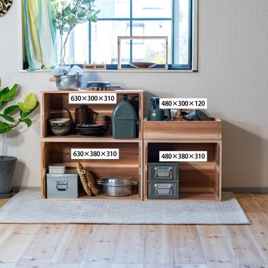 19《宅配BOX》蓋付きりんご箱 ハンドメイド 収納 インテリア 置き配 木箱