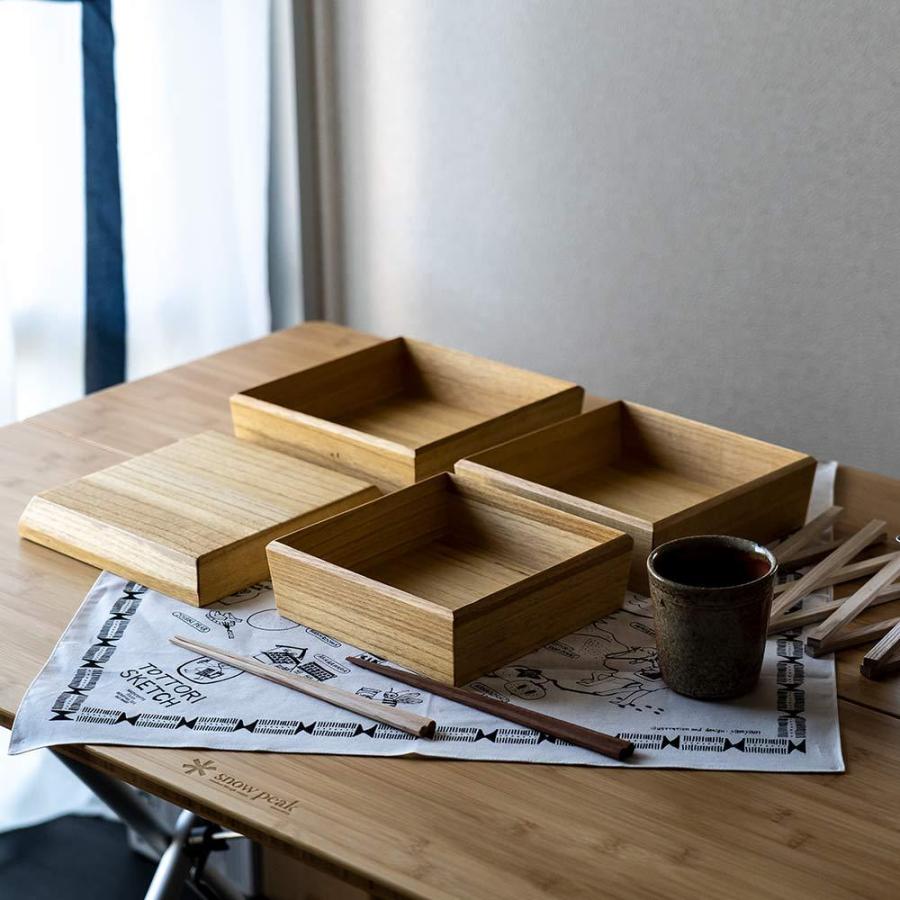 増田桐箱店 3段重箱 おせち 弁当箱 3段箱 お重箱 : イエノLabo. - 通販