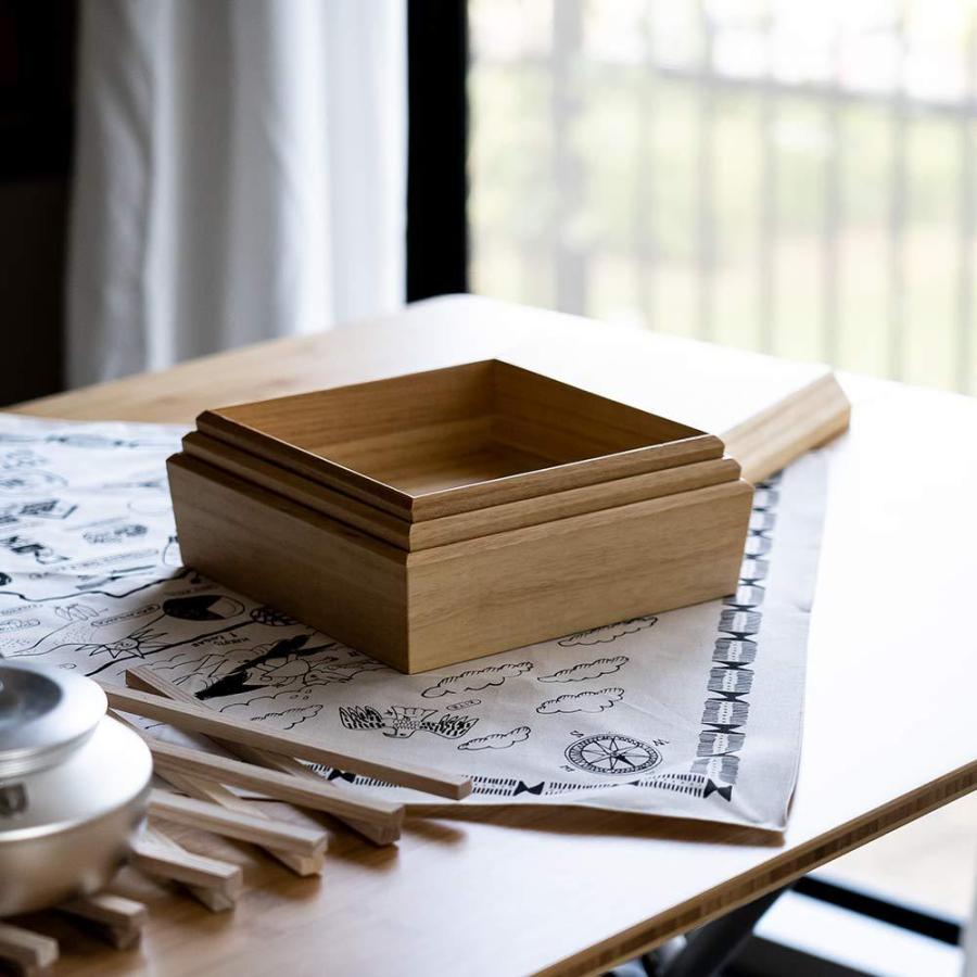 増田桐箱店 3段重箱 おせち 弁当箱 3段箱 お重箱 : イエノLabo. - 通販