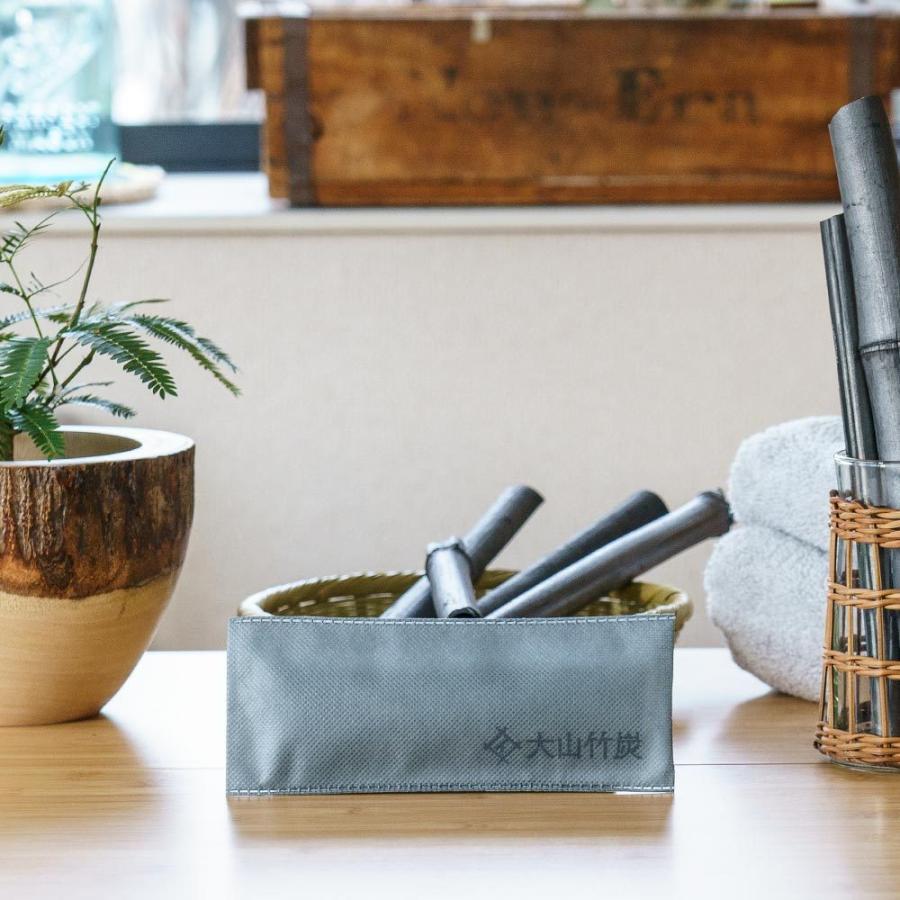 大山竹炭 大サイズ 1600ml 調湿 消臭 抗菌 チャコール 湿気対策 ニオイ