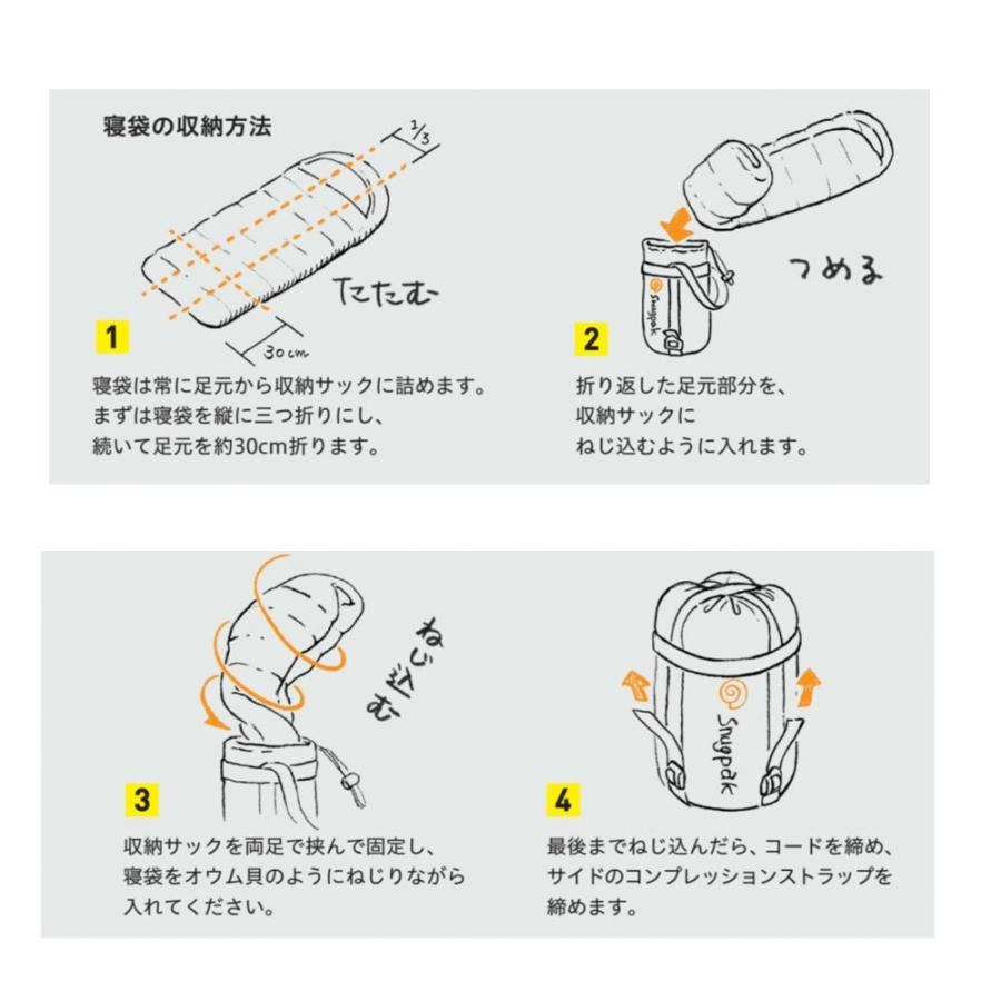 Snugpak（スナグパック） コンプレッションサック スモール デザート