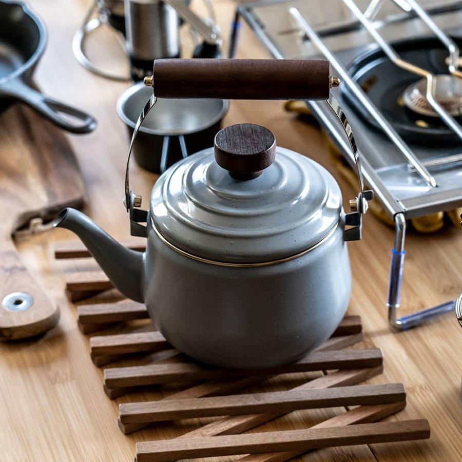 BAREBONES（ベアボーンズ） エナメルティーポット : イエノLabo