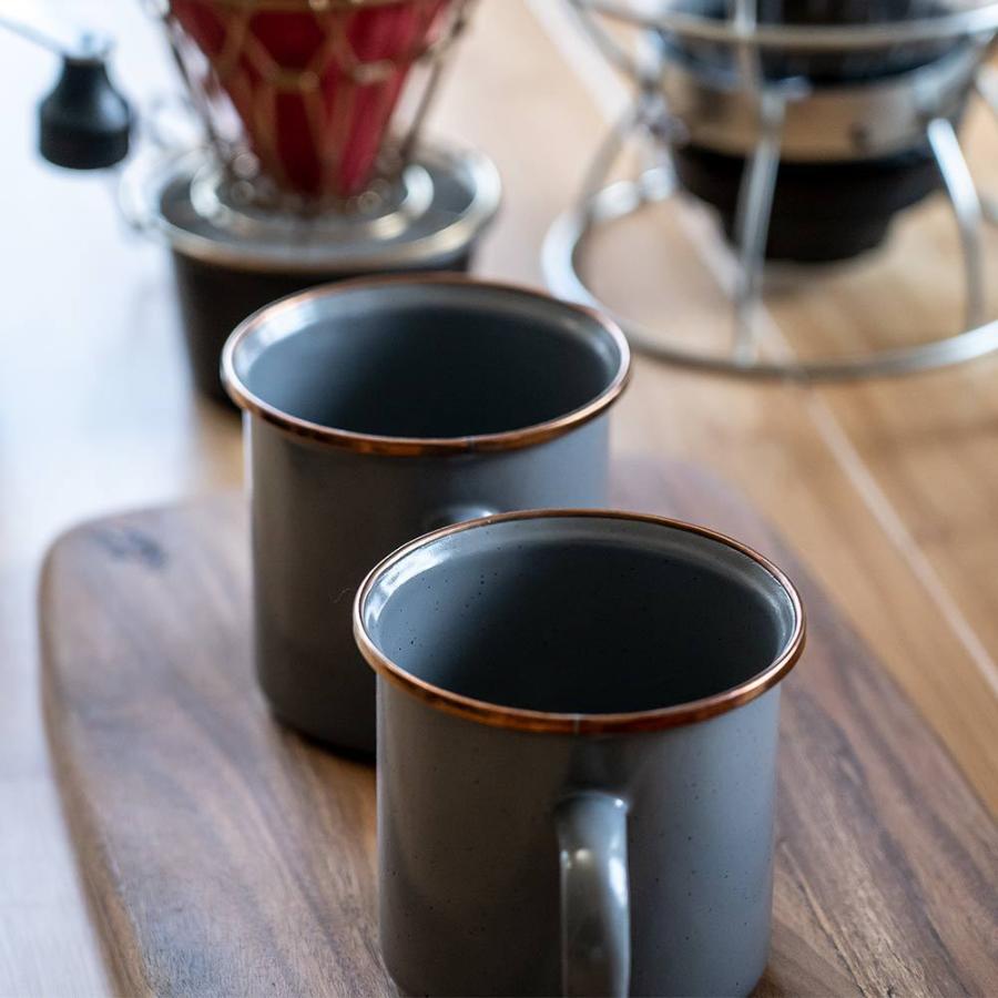 BAREBONES（ベアボーンズ） エナメルカップ 2個セット : イエノLabo