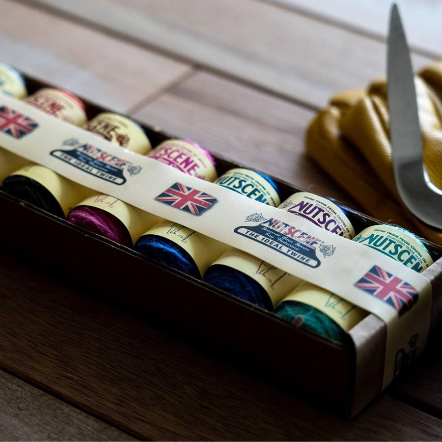 NUTSCENE ナッツシーン ミニ麻紐セット 8個入り 英国 : イエノLabo