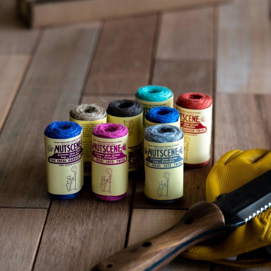 NUTSCENE ナッツシーン ミニ麻紐セット 8個入り 英国 : イエノLabo