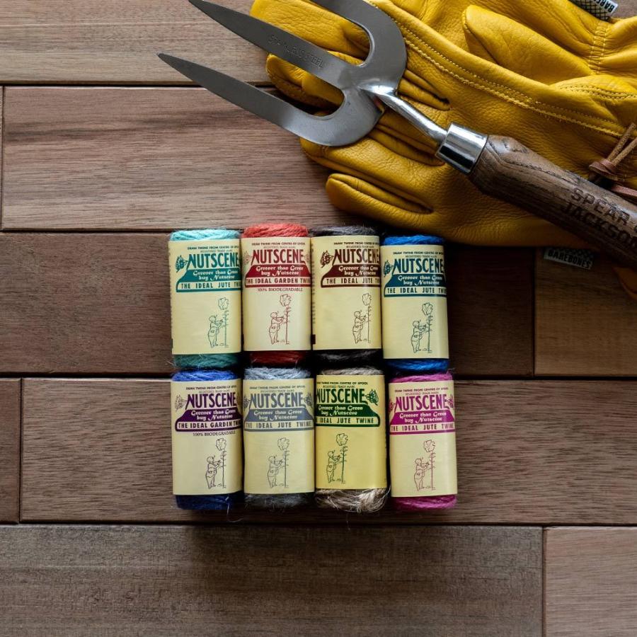 NUTSCENE ナッツシーン ミニ麻紐セット 8個入り 英国 : イエノLabo
