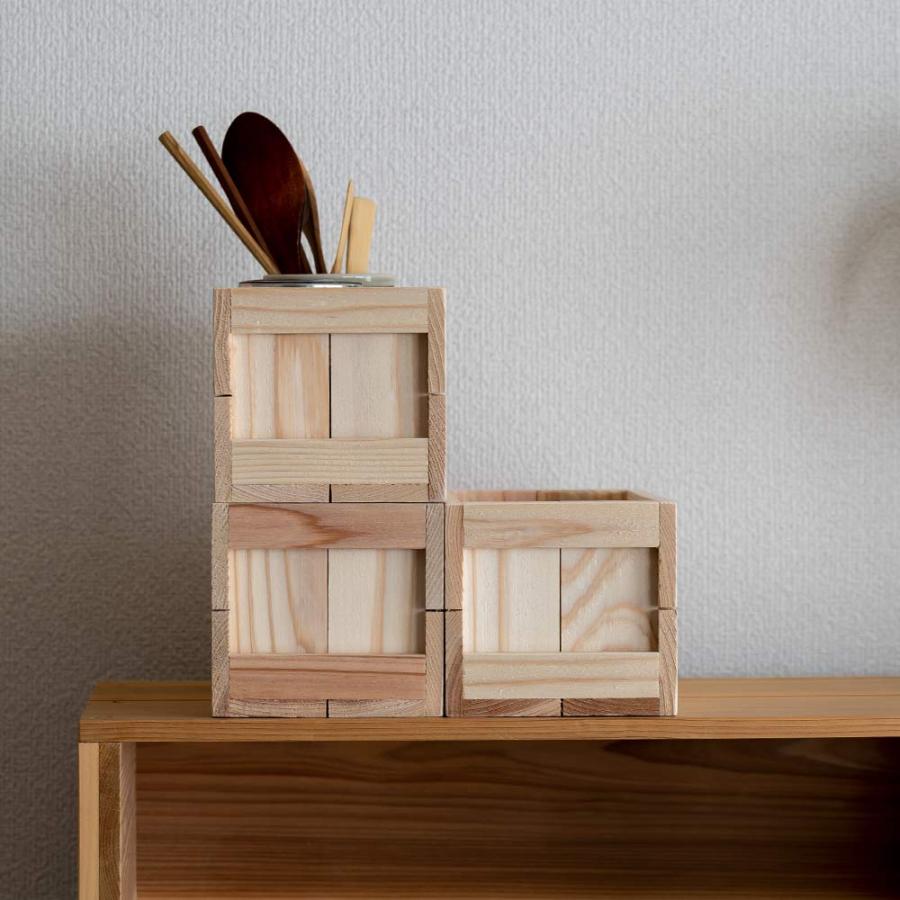 工務店が作る国産りんご箱 ミニサイズ 卓上サイズ : イエノLabo