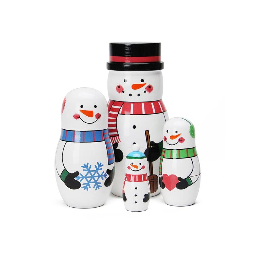 DETAIL（ディテール） SNOWMAN FAMILY マトリョーシカ : イエノLabo