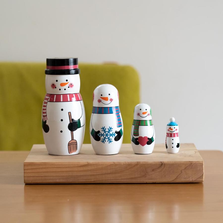 DETAIL（ディテール） SNOWMAN FAMILY マトリョーシカ : イエノLabo